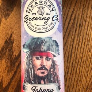 "Hearsay Brewing Company"   Tumbler  5114  Handmade NWT Boutique